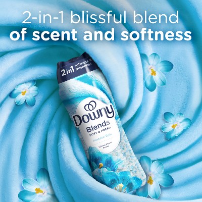 Downy Blends Soft & Fresh In-Wash Scent Booster - Meadow Rain Scented Laundry Bead - 25.6oz