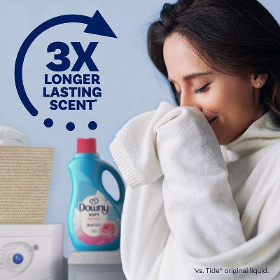 Downy Soft & Fresh Liquid Fabric Softener - April Fresh - 100 fl oz