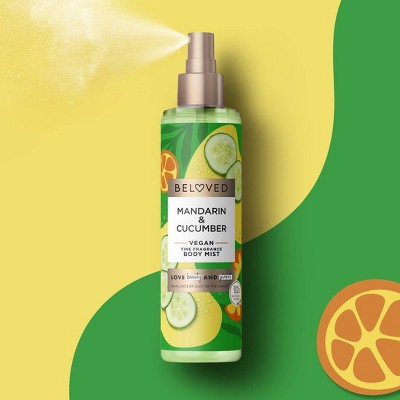 Beloved Mandarin & Cucumber Water Women's Body Mist - 8oz