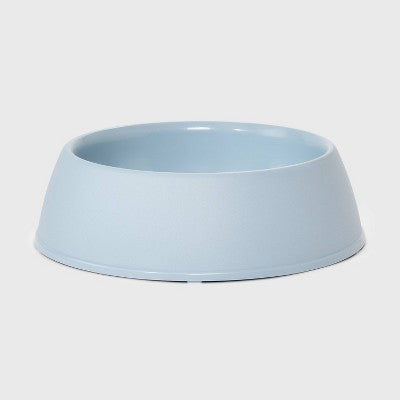 6 Cup PP Dog and Cat Bowl - Boots & Barkley Steel Blue