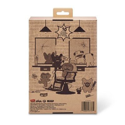 Fuggler 9" Hairy Fuggs Munch Munch Mono Orange Stuffed Animal