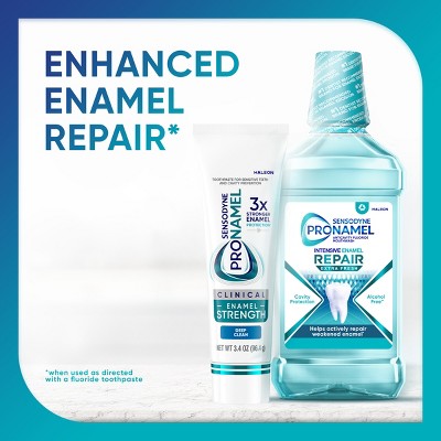 Sensodyne Pronamel Clinical Enamel Strengthening and Deep Clean Toothpaste - 3.4oz