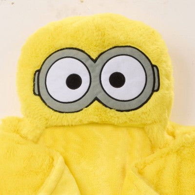 Minions Kids' Wearable Hooded Blanket One Size Fits Most