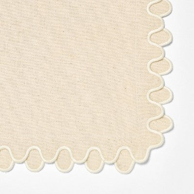 Scallop Placemat -Threshold designed with Studio McGee