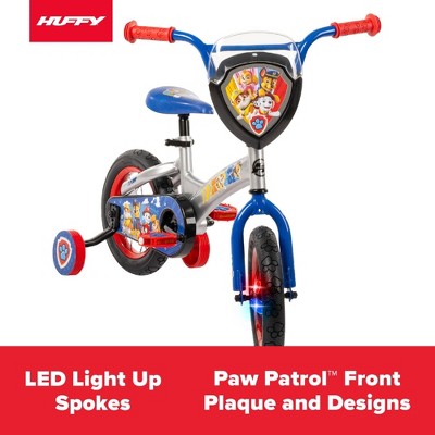 PAW Patrol Kids' Bike - 12" Wheels - LED Lights - Blue (LOCAL PICKUP ONLY)