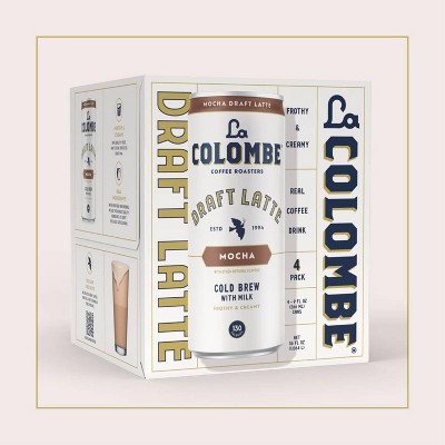La Colombe Mocha Draft Latte - 4pk/9 fl oz Cans