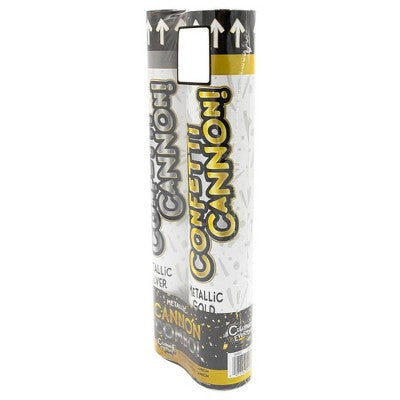 TNT Fireworks Gold & Silver Confetti Firework Multipack - 18pk: Compressed Air, Party Celebration, 11" Cannons