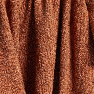 Marled Boucle Throw Blanket Orange - Threshold