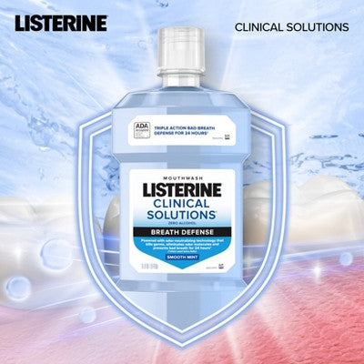 Listerine Clinical Solutions Breath Defense 500 mL