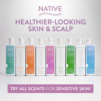 Native Sensitive Series Hypoallergenic Fragrance 24-Hour Hydrating Body Wash - Bare Jasmine - 18 fl oz