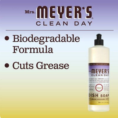 Mrs. Meyer's Clean Day Compassion Flower Dish Soap - 16 fl oz