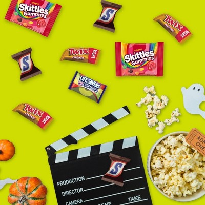 Mars - Snickers, Skittles, Twix & Life Savers Gummies Halloween Candy - 15.47oz/40ct