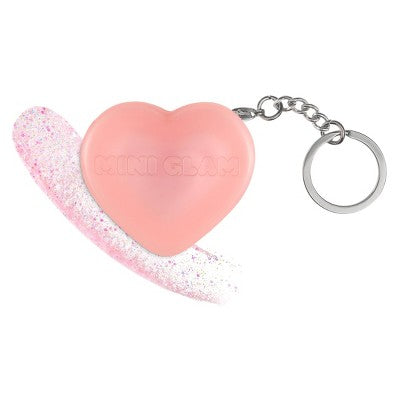 Mini Glam Cosmetics - Heart Glitter Balm Pink