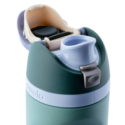 Owala 16oz Kids' FreeSip Stainless Steel Water Bottle - Misty Meadow