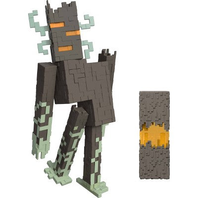 Minecraft The Creaking Action Figure Interactive Lights, Sounds 8"