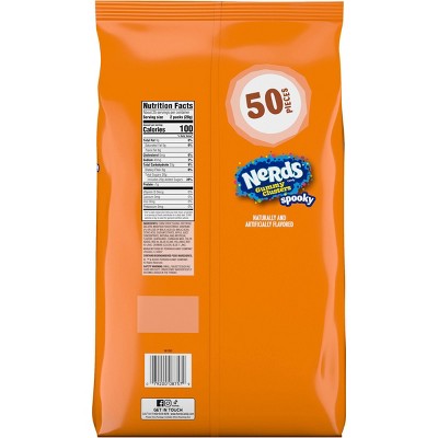 Nerds Gummy Clusters Variety Mix Halloween Candy - 25oz/50ct