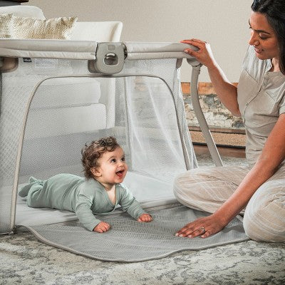 Chicco Alfa Lite Lightweight Travel Playard - Dove (LOCAL PICKUP ONLY)