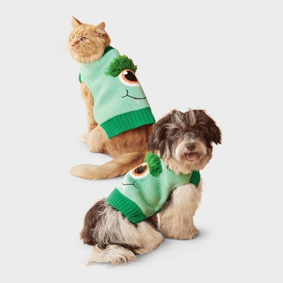 Monster Dog and Cat Sweater - Boots & Barkley XS