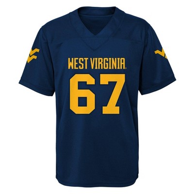 NCAA West Virginia Mountaineers Boys' Jersey - L