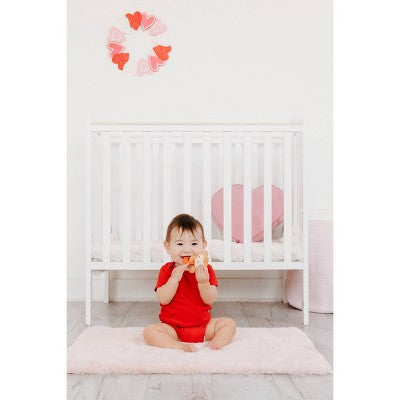 Pearhead Valentine Monkey Crinkle Teether