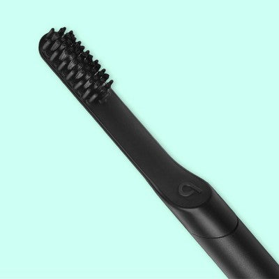 quip Sonic Electric Metal Toothbrush and Travel Case - Black