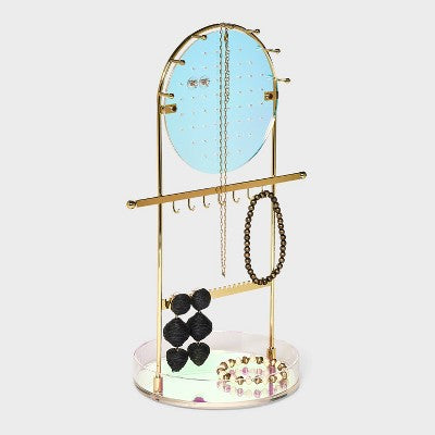 Acrylic Finish Organizer Jewelry Box - A New Day Iridescent