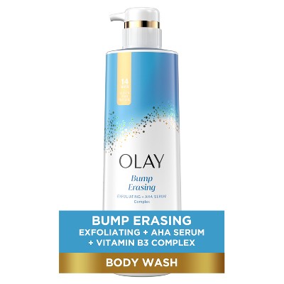 Olay Premium Bump Erasing Exfoliating Body Wash with AHA Serum Complex - 20 fl oz