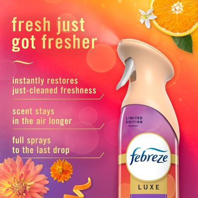 Febreze Luxe Air Mist - Summer Golden Hour - 8.1oz