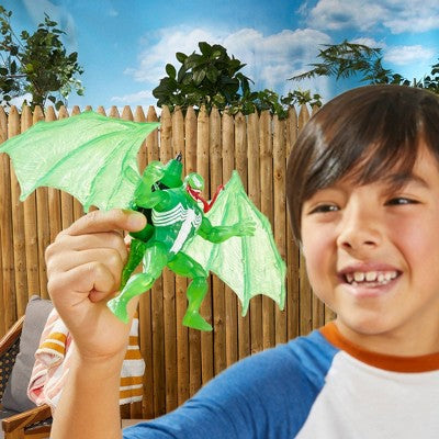 Marvel Spider-Man Epic Hero Web Splashers Green Symbiote Hydro Wing Blast