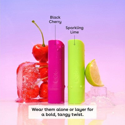 eos Limited Edition Lip Balm - Cherry Limeade - 0.28oz/2pk