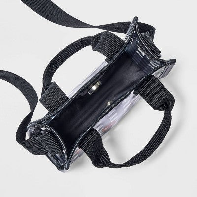 Girls' Cowboy Boots Mini Jelly Crossbody Bag - art class Black