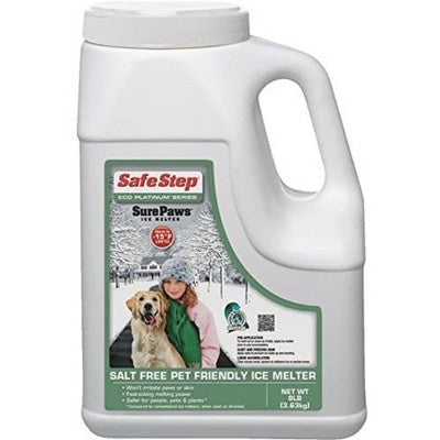 North American Salt Sure Paws Pet-Friendly Ice Melter, 8-Pound Bottle