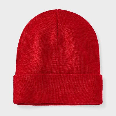 Essential Beanie Hat - Wild Fable Red