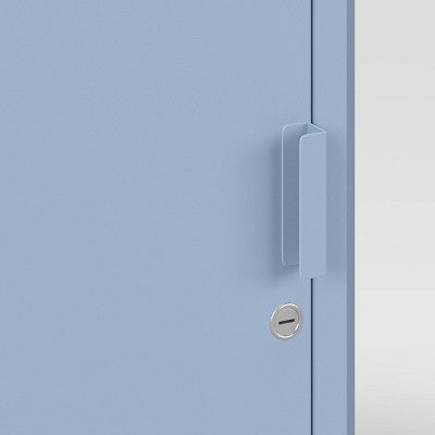 Metal Rolling Locker Cabinet Blue - Room Essentials Assembly Required (LOCAL PICKUP ONLY)