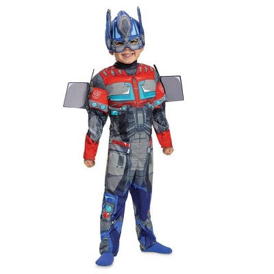 Hasbro Toddler Transformers Optimus Prime Costume Jumpsuit 2T