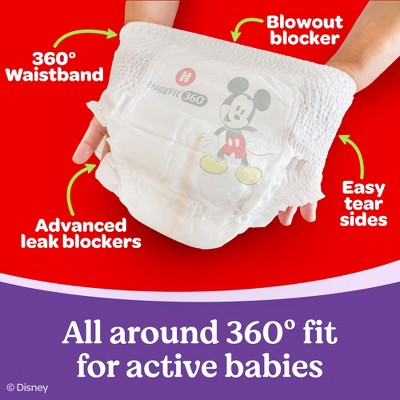 Huggies Little Movers 360 Pull On Diapers - Size 7 - 88ct