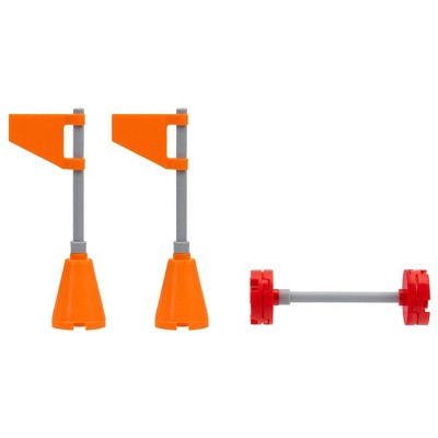 BLDR Sports Pack Accessory Set: 70-Piece Building Kit for Creative Thinking, Toy Components, ABS Material