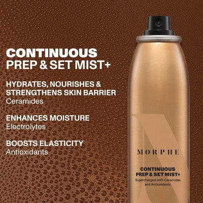 Morphe Continuous Prep & Set Mist - 1.3oz - Ulta Beauty