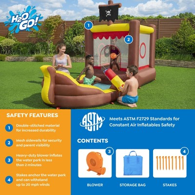 H2OGO! Pirateship Bouncer Inflatable Water Park (LOCAL PICKUP ONLY)