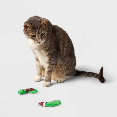 Pickles Cat Plush Toy Set - 2pcs - Boots & Barkley