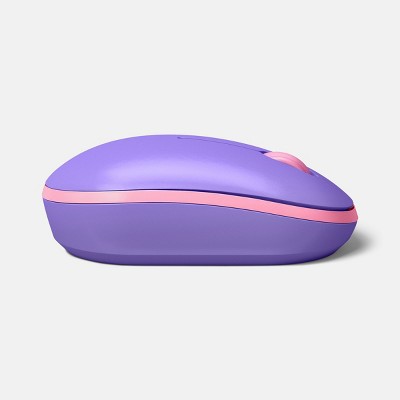 Bluetooth Mouse - heyday Purple: USB-A Connection, Wireless Technology