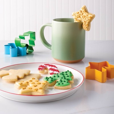 4pc Christmas Rim Cookie Cutter Set - Wondershop