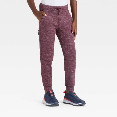 Boys' Siro Ponte Jogger Sweatpants - All In Motion Burgundy XL