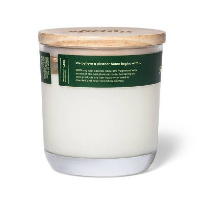 2-Wick Citrus & Basil 100% Soy Wax Candle - 8oz - Everspring