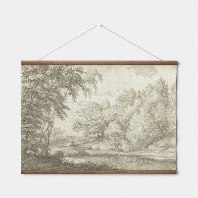 24"x 36" French Style Printed Tapestry - Threshold (LOCAL PICKUP ONLY)