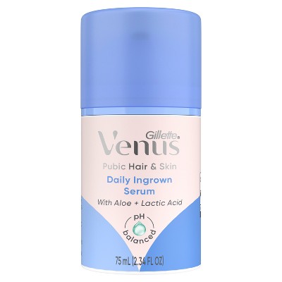 Venus for Pubic Hair and Skin Daily Ingrown Hair Prevention and Itch Reducing Serum - 75ml