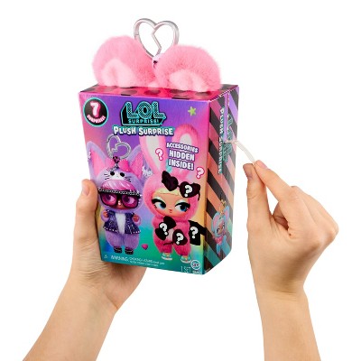L.O.L Surprise! Plush Surprise Blind Toy 7 Surprises Inside On-the-Go Doll 6 Styles to Collect