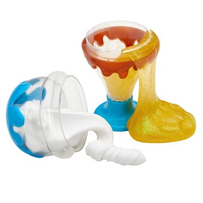 Cra-Z-Slimy Cotton Candy Cone Glitter and Butter Scented Slime