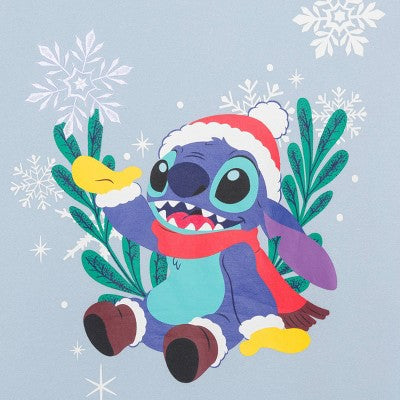 Mens Lilo & Stitch Ohana Fleece Sweatshirt - Blue M