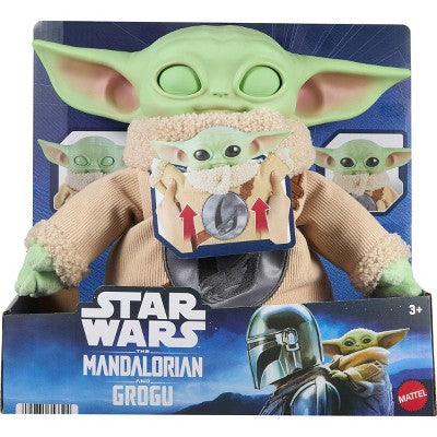 Star Wars The Mandalorian & Grogu Movie Pick-Me-Up Grogu Character Plush Rondel Design Vinyl Head